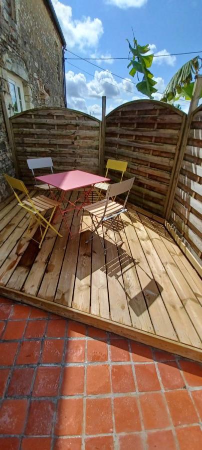 Appartement 4 A 6 Places Osmanville Esterno foto